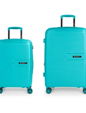 Valigia A Rotelle Steady Spinner Expandable 113.8l 2 Unità Turquoise One Size