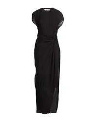 Vestido largo Mujer Negro 38 Mujer