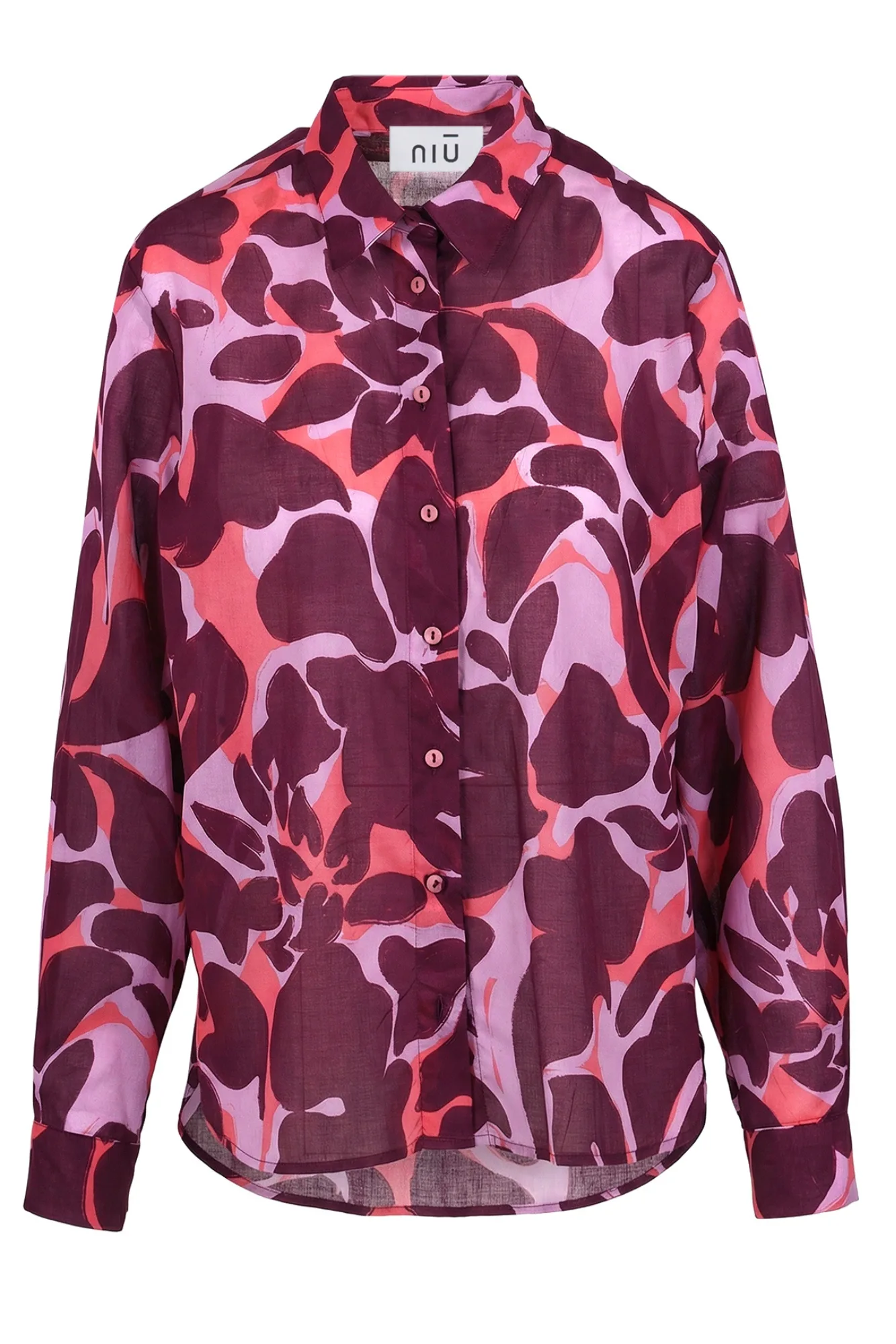Camicia - 470379 - Rosa/Bordeaux - Niu - FashionsVida