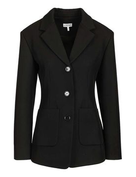 Loewe Giacca in twill di lana