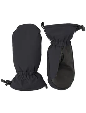Wasserfeste Fäustlinge für Ski aus Primaloft Mist Mitt Black für Herren aus Leder Größe 9 schwarz - Hestra - FashionsVida