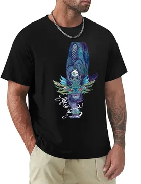 Spectral Cat T-Shirt Work Utility Casual Tee Shirt - Aliexpress - FashionsVida