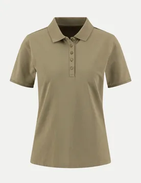 POLOSHIRT 1/2 PIQUE Beige M - Fynch-Hatton - FashionsVida