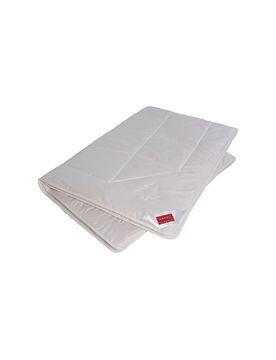Ganzjahresdecke Wellness Zirbe 140x200cm weiss baby