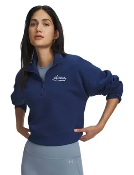 Sweat à Demi-zip Rival Fleece Varsity Blue / Aegean Blue L
