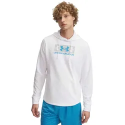 Sweat à Capuche Rival Terry Logo White / Mod Gray / Ether Blue L