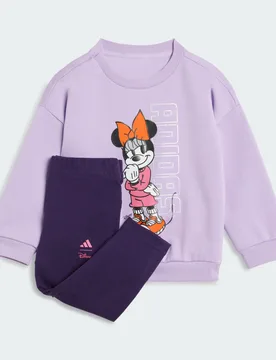 Disney Minni Mouse Jogger Bambini 2-3A Powder Plum / Lucid Pink - Adidas - FashionsVida