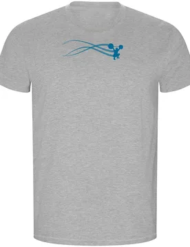 T-shirt à Manches Courtes Stella Train Eco Heather Grey S - Kruskis - FashionsVida