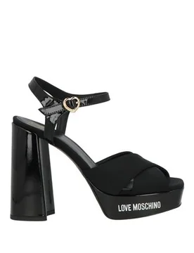 Sandale Damen Schwarz 39 Damen - LOVE MOSCHINO - FashionsVida