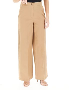 Pantalone in cotone CAMMELLO 42