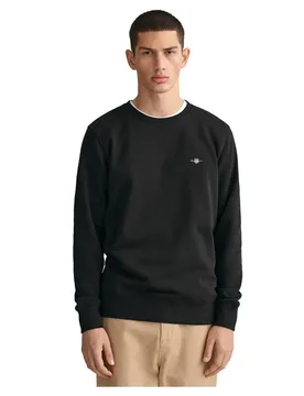 Sweat-shirt Shield Regular Fit Black L - Gant - FashionsVida