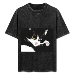 Tuxedo cat T-Shirt Dry Fit Athletic Short Sleeve Shirt