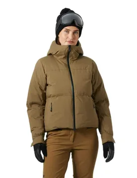 Veste Nora Short Puffy Sepia Plad L - Helly Hansen - FashionsVida