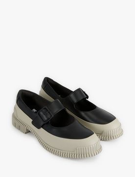 Camper Chaussures à boucle en cuir
