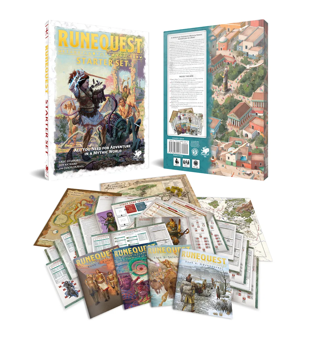 Chaosium RuneQuest: Starter Set - Chaosium - FashionsVida