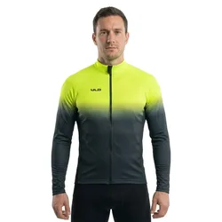 Maglia A Maniche Lunghe C30 Fluor Yellow / Black