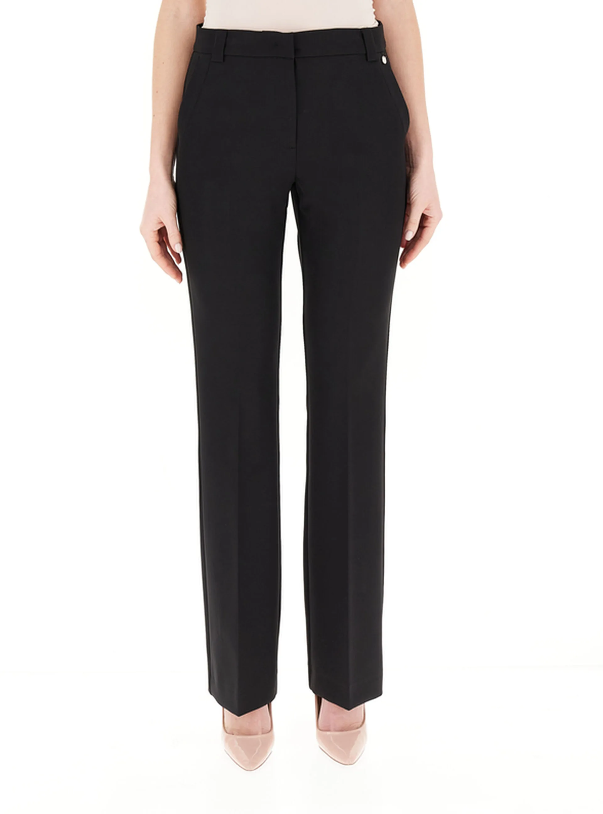 Pantalone straight leg NERO 40 - Liu jo - FashionsVida