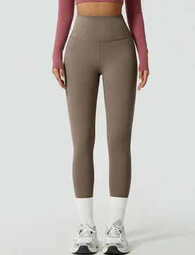 Pieza Leggings deportivos de ciclismo de cintura alta elástica de unicolor minimalista para mujer otoño - Shein - FashionsVida
