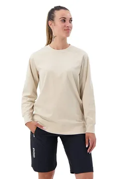 Felpa Poise Crew Light Sandstone Beige - Poc - FashionsVida