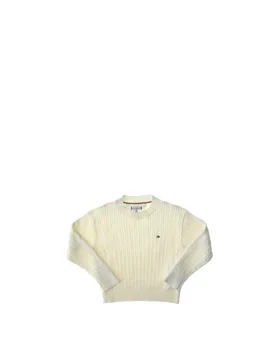 Maglia girocollo CREMA 16 - Tommy hilfiger - FashionsVida