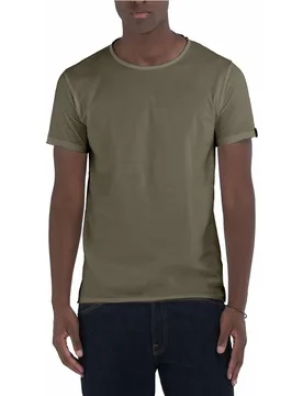 Camiseta de hombre de manga corta lisa - Replay - FashionsVida