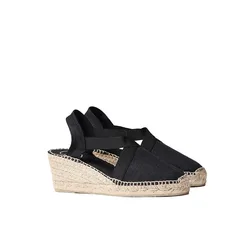 Pons Espadrilles Compensées Ter Black EU 37