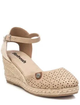 Espadrilles Compensées 17196 Taupe EU 38