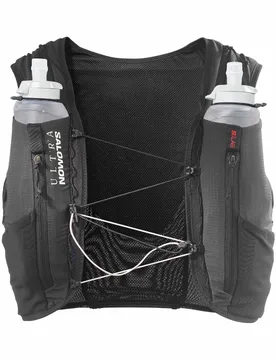 Gilet de trail - S/Lab Ultra 12 Black - Taille L - Noir - Salomon - FashionsVida