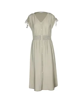 Tom Tailor Midikleid oliva 42 - Tom tailor - FashionsVida