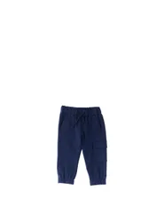 IDO Pantalone Cargo BLU NAVY 12M