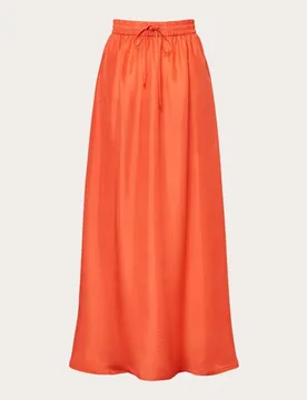 Falda larga de seda - Benaras by Citrus - FashionsVida