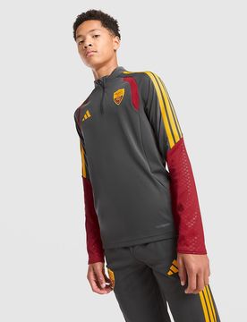AS Roma Tiro 26 Training Top Junior - Grigio, grigio grigio Bambino taglia 11-12Y