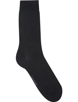 Calcetin regular liso de hombre - Bleuforet - FashionsVida
