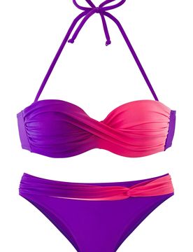 LASCANA Bikini lila / lila neón