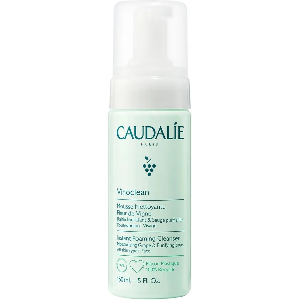 Espuma Limpiadora Vinoclean 150 ml - Caudalie - FashionsVida