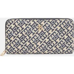 Cartera grande de mujer con estampado monogram de