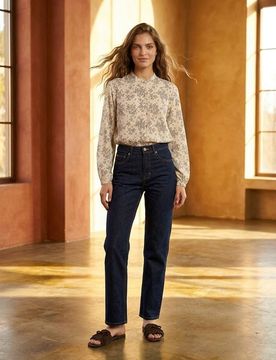 Camicia fantasia in viscosa - multicolor