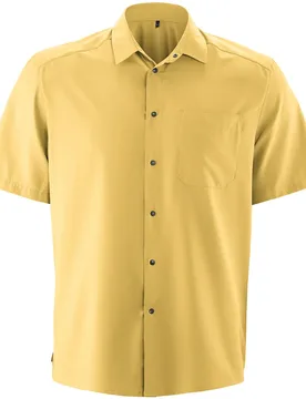 Camicia A Maniche Corte Adventure Yellow Finch - Gonso - FashionsVida