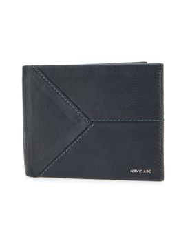 Portafoglio Slim Nero In vera pelle PF-841