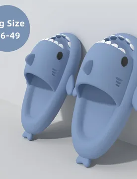 Big Size 36-49 Shark Slippers Platform Women Men Indoor Bathroom Slides Couple Summer Shoe Soft EVA Female Male Beach Flip Flops - Aliexpress - FashionsVida