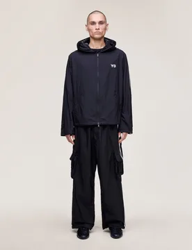 Y-3 NYLON WIRED 3 STRIPES CARGO PANTS S Black - Adidas - FashionsVida