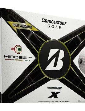 Golfbälle Tour B X MindSet, weiss - Bridgestone - FashionsVida