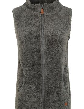 Oxmo Chaleco 'Theri' gris