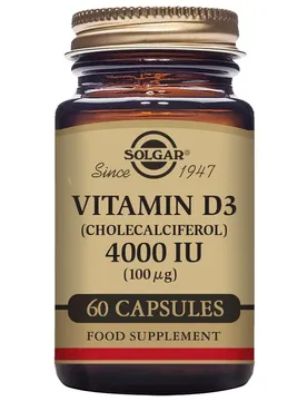 Vitamine D3 4000 Ui 100 Mcg 60 Unités