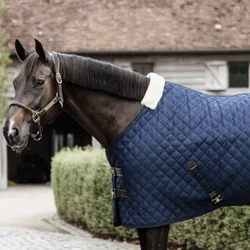 Stalldecke 200g marineblau 160 cm