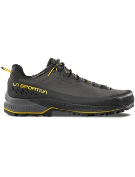 Chaussures de marche d'approche en GORE-TEX - TX5 Evo GTX Carbon/Yellow en Cuir - Taille 42 - Noir - La Sportiva - FashionsVida
