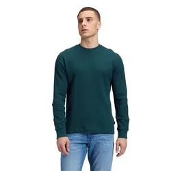 Maglietta A Maniche Lunghe Waffle Regular Fit Ponderosa Pine L