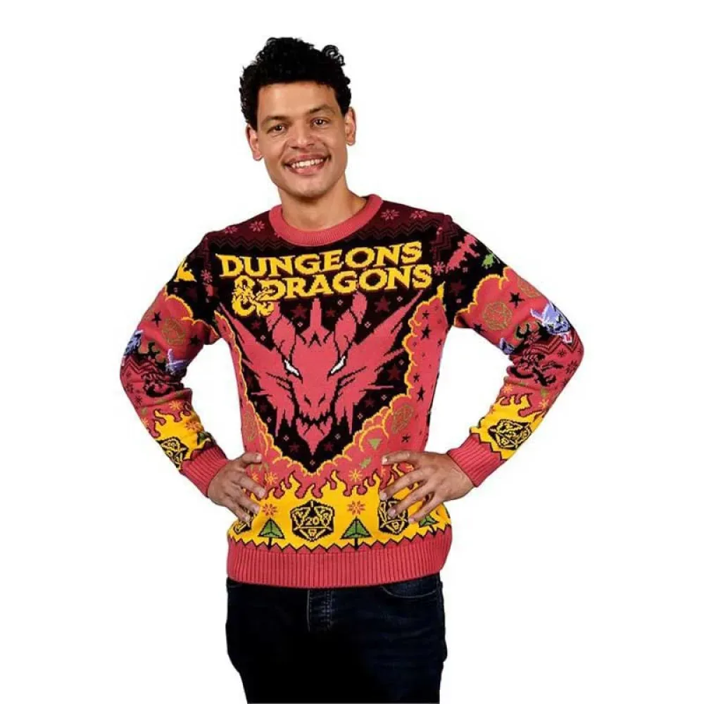 Pull De Noël Donjons Et Dragons Multicolor M unisex - Aaa Merchandise - FashionsVida