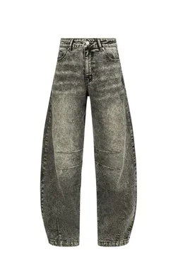 Jeans für Damen grau "Barrel ( wide Fit )" von - Frauen - female - RED by EMP - FashionsVida