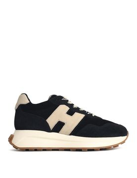 Sneakers ' h641' in pelle nera